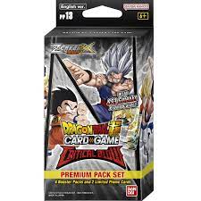 DRAGON BALL SUPER CARD GAME ZENKAI Series Set 05 Critical Blow [DBS-B22] Premium Pack set