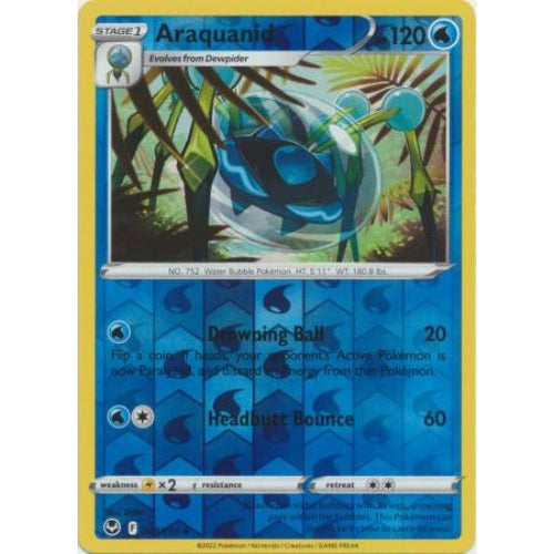 Araquanid Reverse Holo 048/195 - Silver Tempest