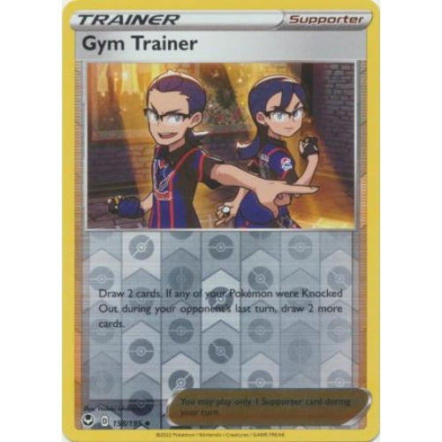 Gym Trainer Reverse Holo 158/195 - Silver Tempest