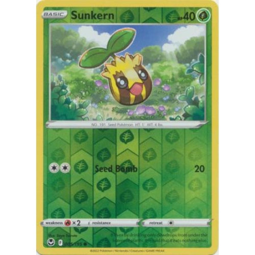 Sunkern Reverse Holo 005/195 - Silver Tempest