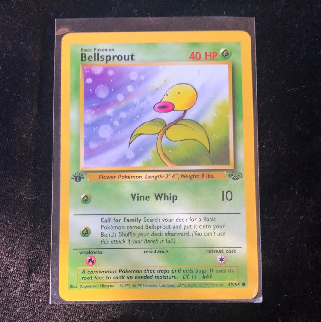 1999 WOTC 1st Edition Jungle Bellsprout 49/64