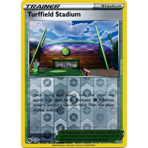 Turffield Stadium 068/073 Reverse Holo Pokemon TCG - Champions Path